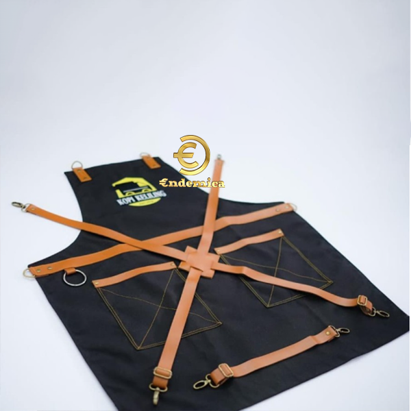 full apron kanvas pvc waterproof &amp; synthetic leather path strep