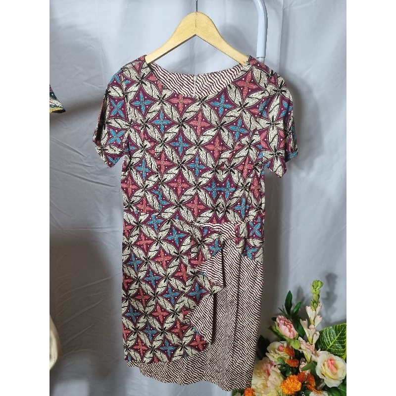 Dres batik cantik modern pesta