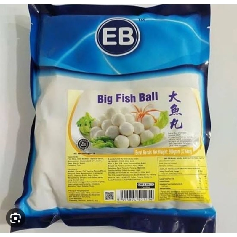 EB Big Fish Ball | Berat Bersih 500gr