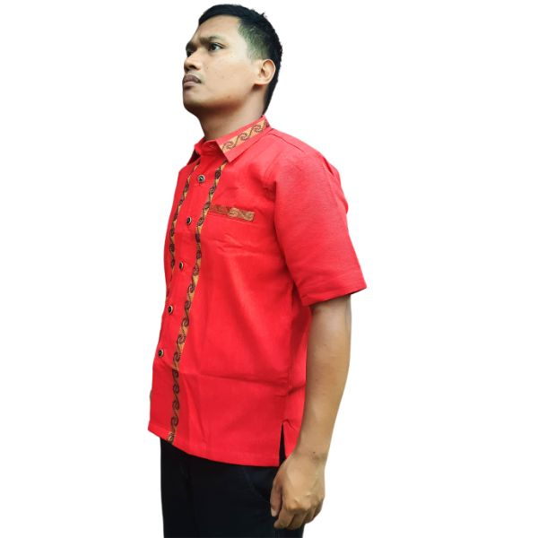 Baju Tenun Toraja untuk Pria / Baju Pria Toraja / Baju Motif Toraja / Baju Tenun Toraja Bagus dan Mu