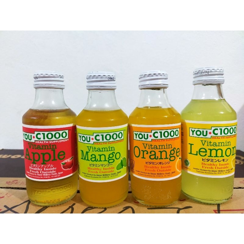 

You C1000 Orange, Lemon, Apel, Mango 140Ml