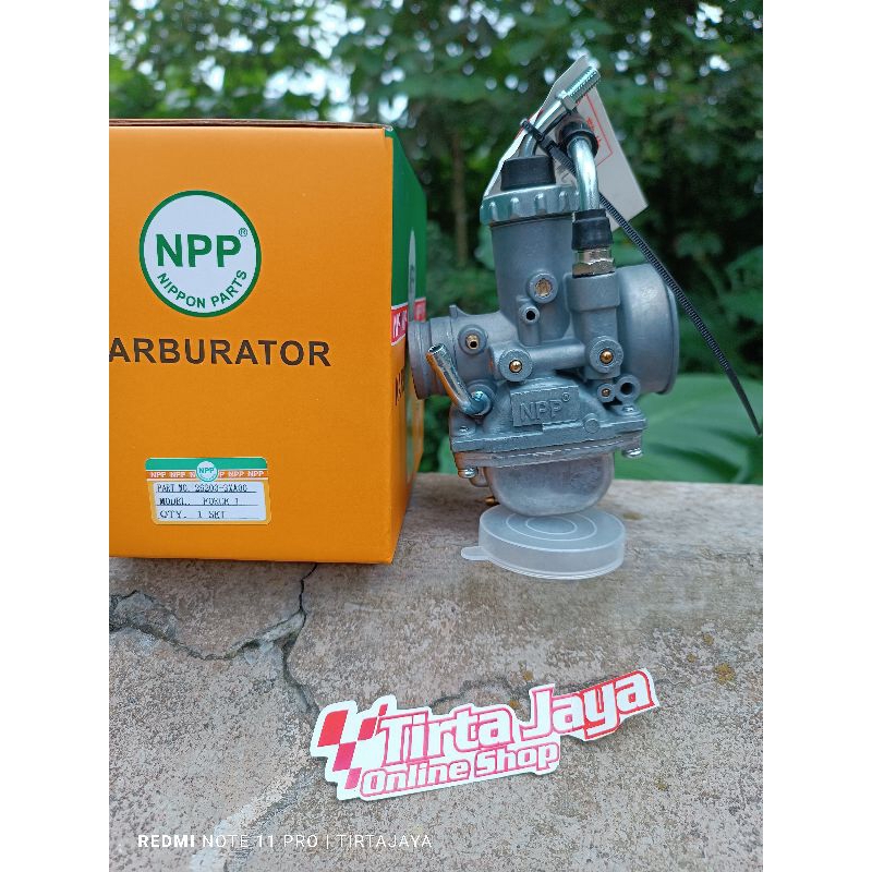 karbu carburator yamaha force 1 fiz fizr merk npp