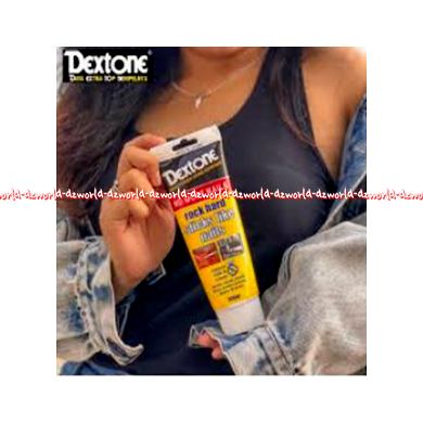 Dextone Rock Hard 130ml Sticks Like Nails Lem Untuk Metal Kayu Fiberglass Keramik Kaca Tidak Perlu Paku Dexstone Dekston