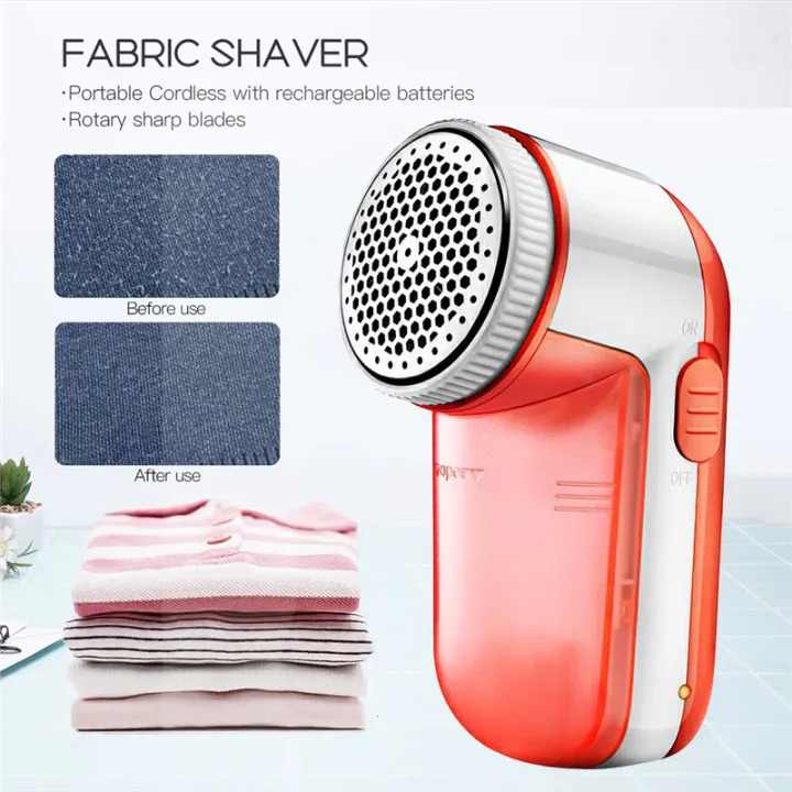 Fabric Shaver Alat Cukur Bulu Halus Pakaian Baju Celana Charge 0900