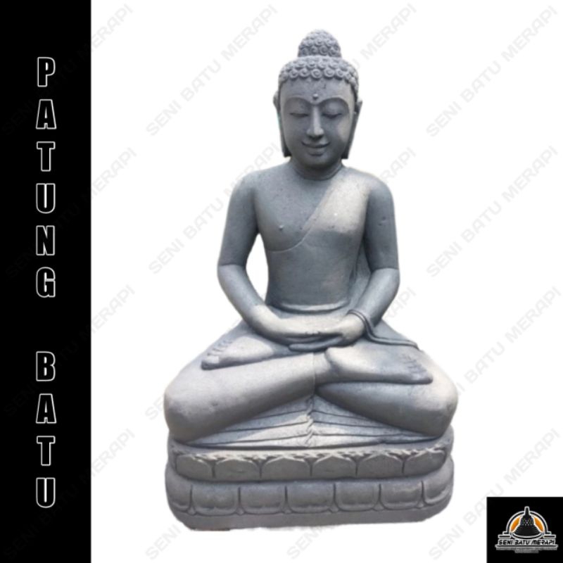 Patung Budha asli batu