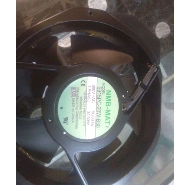 cooling fan nmb-mat 5915pc-20w-b30 200v AC kipas pendingn mesin merk NMB