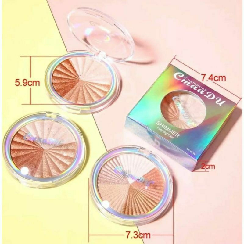 CMAADU HIGHLIGHTER 3 WARNA