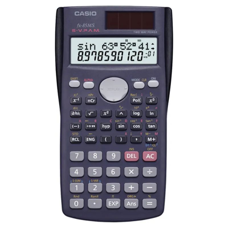 

CASIO KALKULATOR SCIENTIFIC FX 85 MS 1ST EDITION