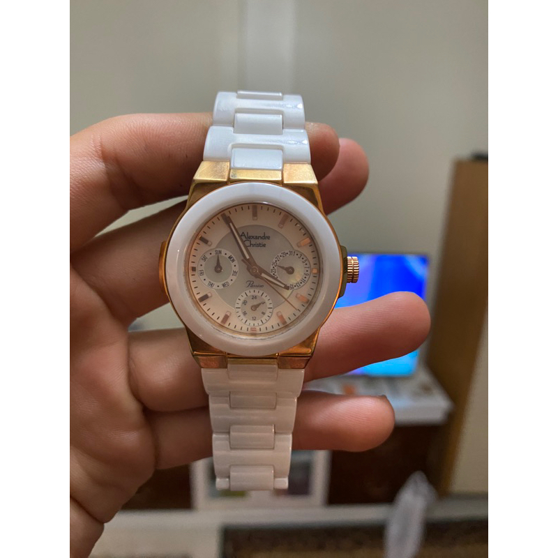 Jam alexandre christie sport ceramic model ACF-2224 second