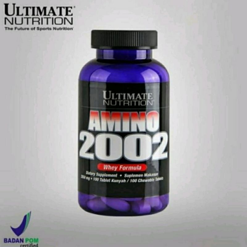 Amino 2002 ultimate nutrition isi 100 tabs