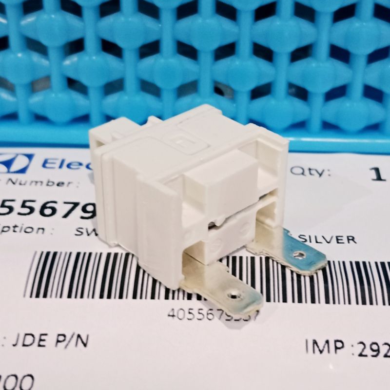 switch power tombol on-off mesin pengering dryer electrolux