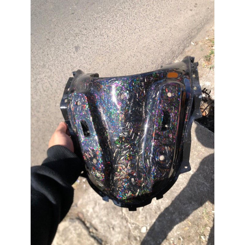 DUDUKAN WNDSHIELD CARBON KEVLAR/FORGED NMAX OLD