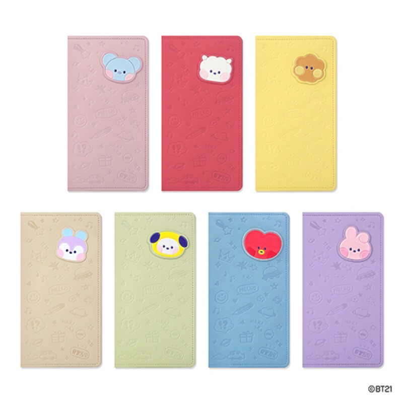 [ORDER] BT21 Minini Leather Passport Case Size L