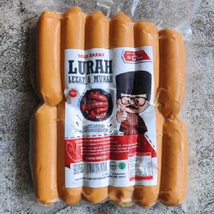 

Lurah sosis bakar mini 12s 500gr Sosbak