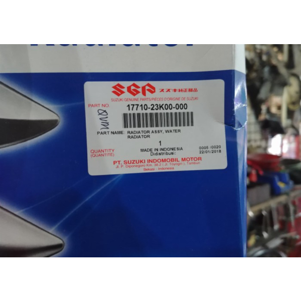 {Sparepart} Radiator Gsx 150 Original Suzuki Berkualitas