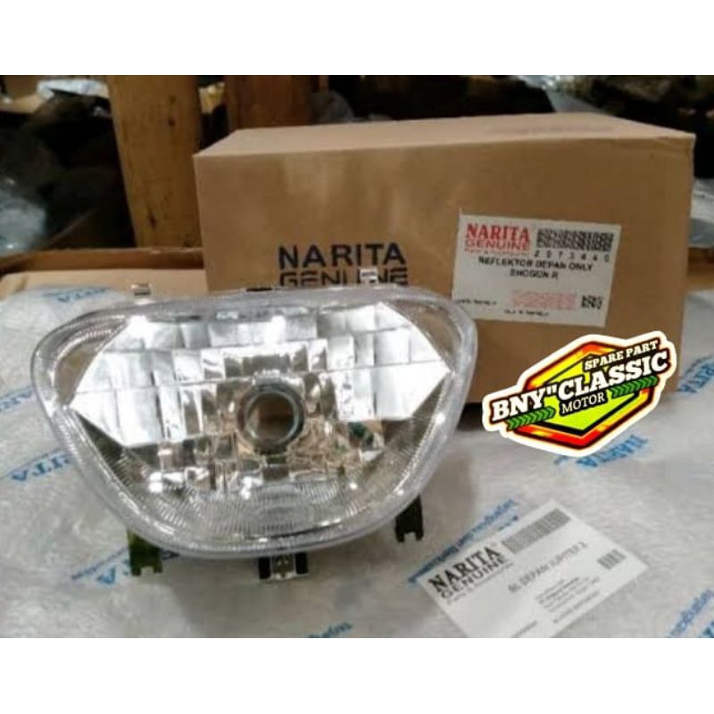 LAMPU DEPAN REFLEKTOR DEPAN SHOGUN 110