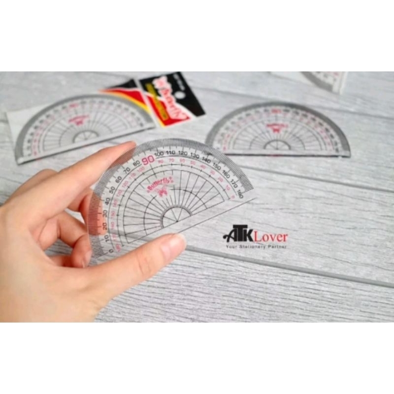 

Busur 180 Derajat/10 Cm
