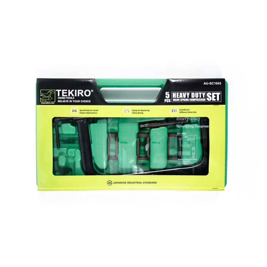 TEKIRO AU-SC1043 SET HEAVY DUTY VALVE SPRING COMPRESSOR