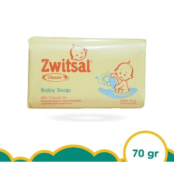 Zwitsal Sabun Batang Bayi | Baby Soap Zwitsal Classic 70g