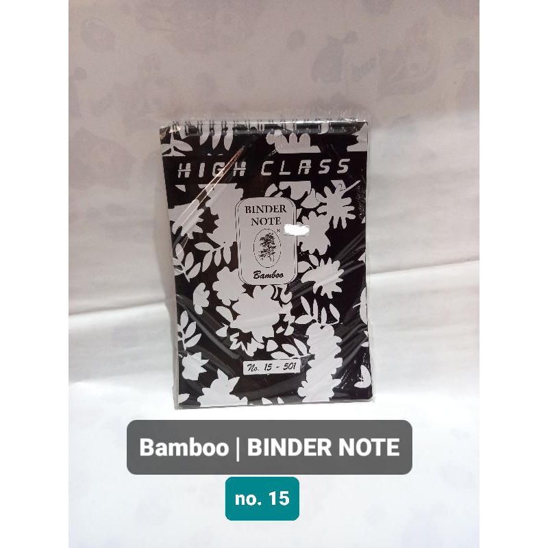 

Bamboo Binder Note / Note Book No.15 Ukuran Kecil