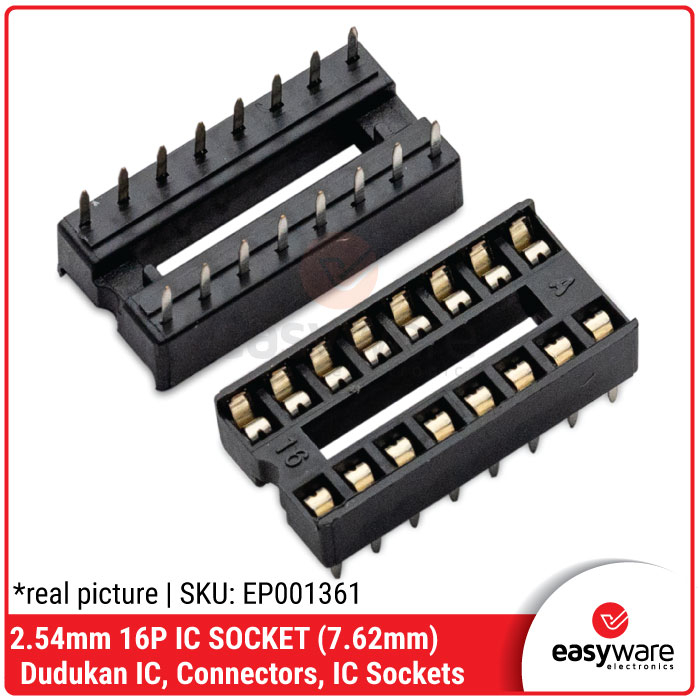 IC SOCKET SOKET IC 16P 16 PIN SOCKET IC