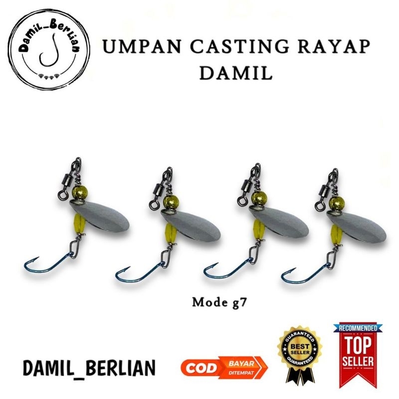 MODE G7 UMPAN CASTING RAYAP DAMIL GROSIR DAMIL_BERLAIN