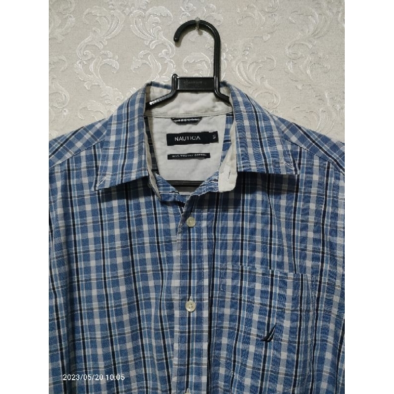 Kemeja Nautica Lengan panjang