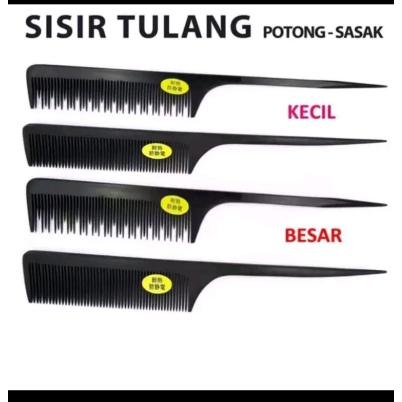 sisir tulang sasak sisir tulang rata