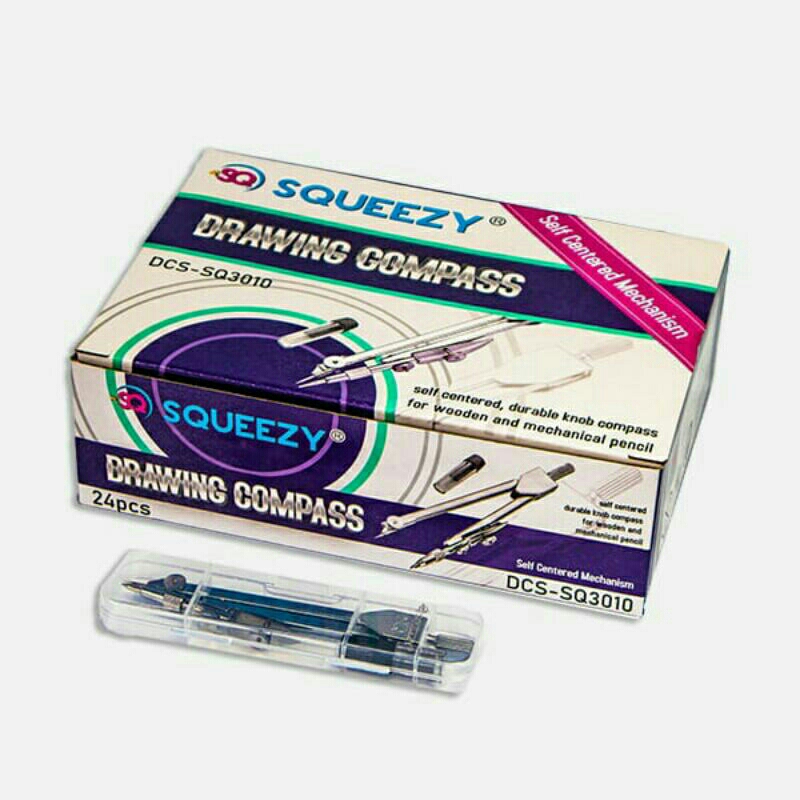

Math Set | Jangka Stainless Drawing Compass SQ-3010