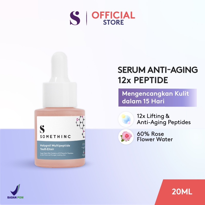 ✨ AKU MURAH ✨ SOMETHINC Holygrail Multipeptide Youth Elixir Serum