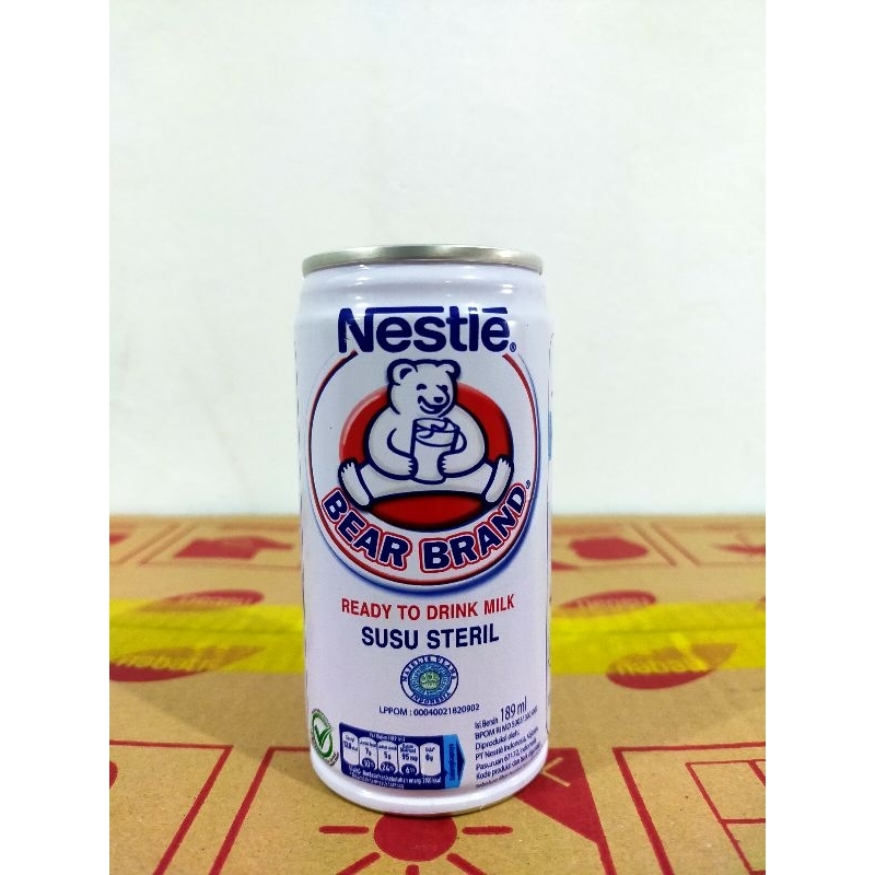 

Bear Brand Milk 189ml 1pcs