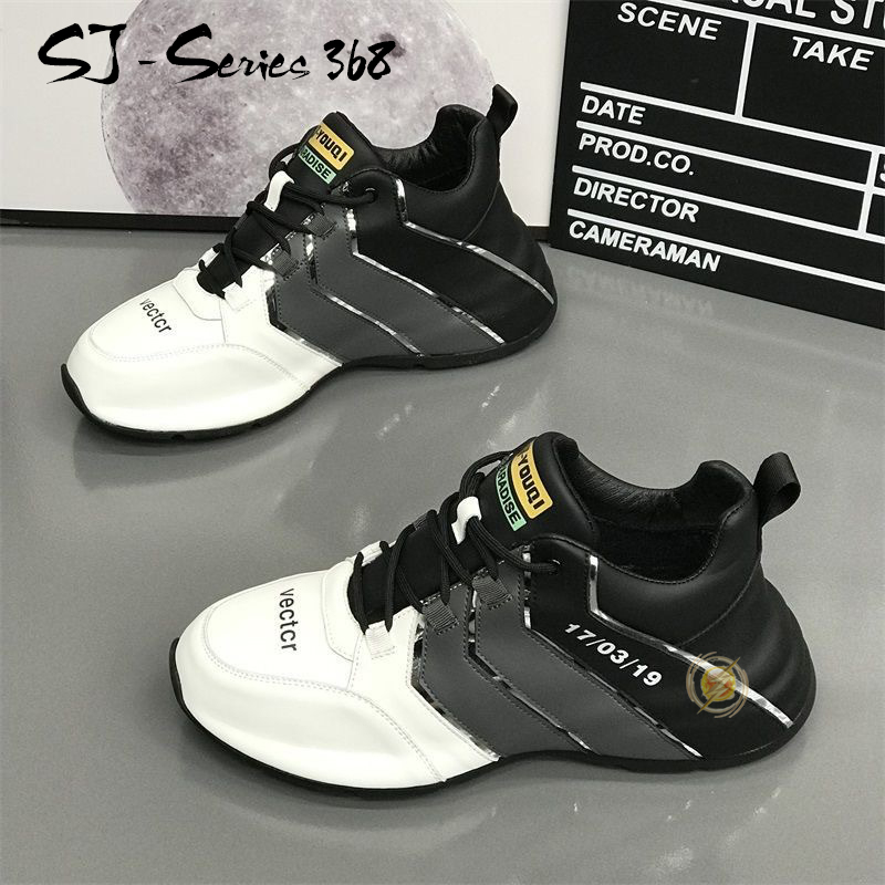 [JWALK] Sepatu Sneakers Fashion Trendy Pria Model Simple Buat Nongkrong Kualitas Import Premium -368