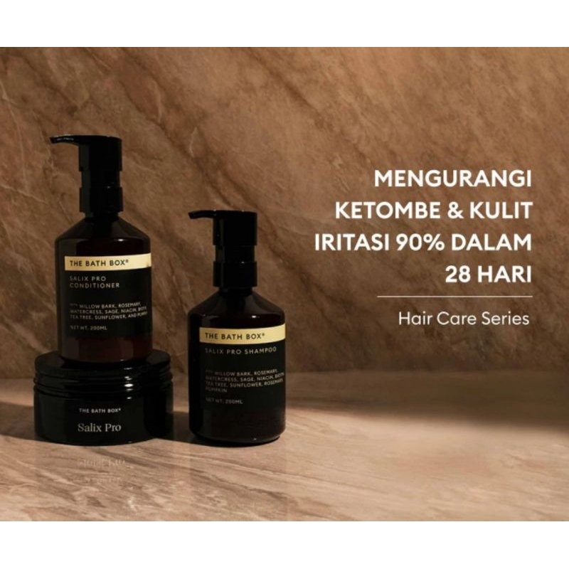 The Bath Box - Salix Pro Hair Care - Mengurangi Ketombe &amp; Iritasi