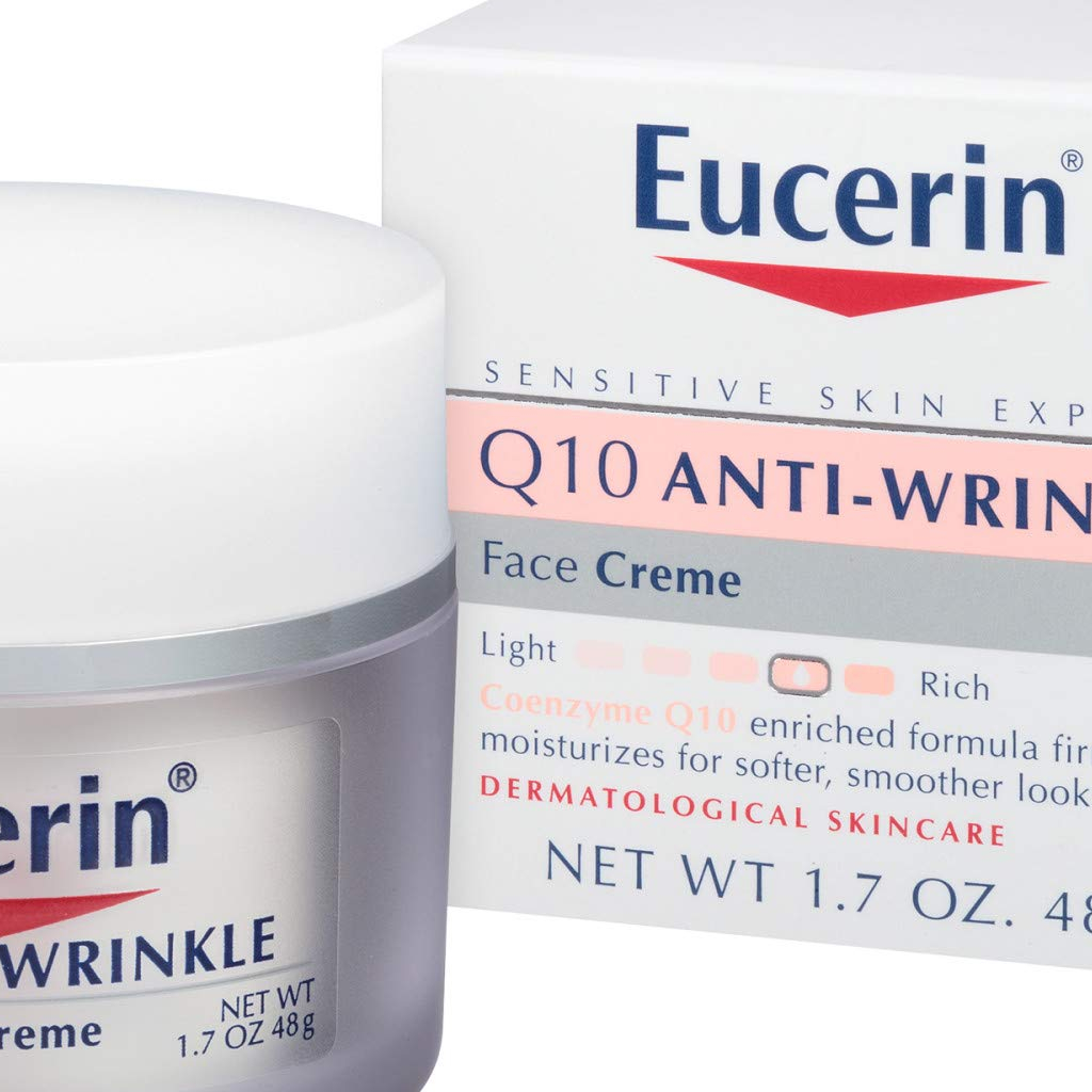 Eucerin Q10 Anti Wrinkle Face Cream Sensitive Skin 48 Gram