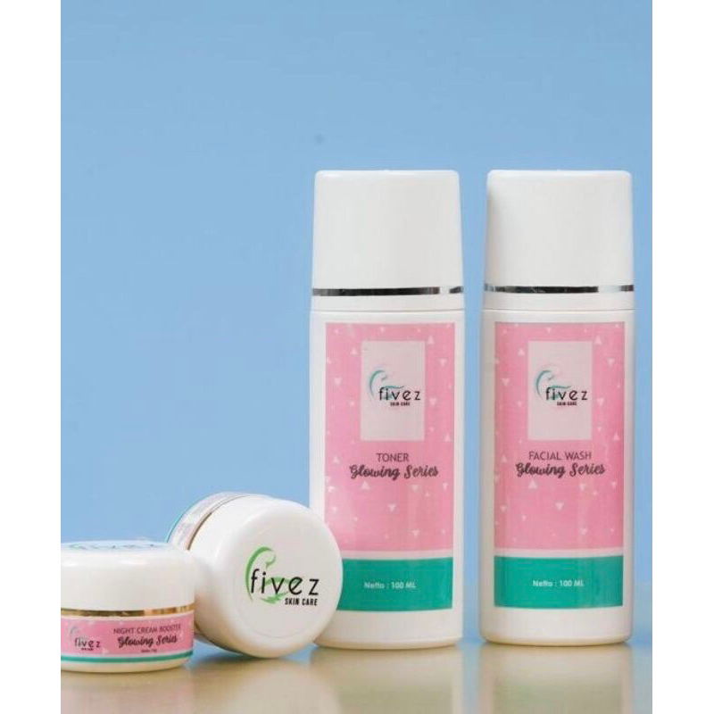 New Fivez Glowing Series Basic Skincare
