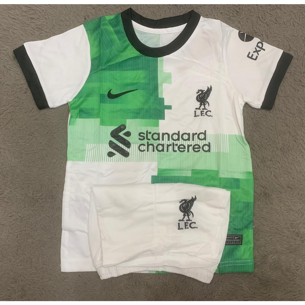 Jersey kids anak anak liverpool away new 2022 - 2023 grade ori import