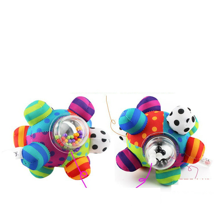 Soft Ball Sensory Rattle Ball Mainan Sensorik Bayi Rattle Bayi Bola Sensory Play Mainan Bayi Sensory Ball