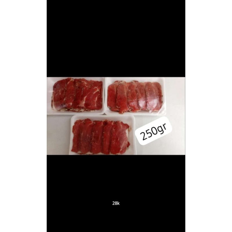 

DAGING SLICE TERIYAKI 250gr