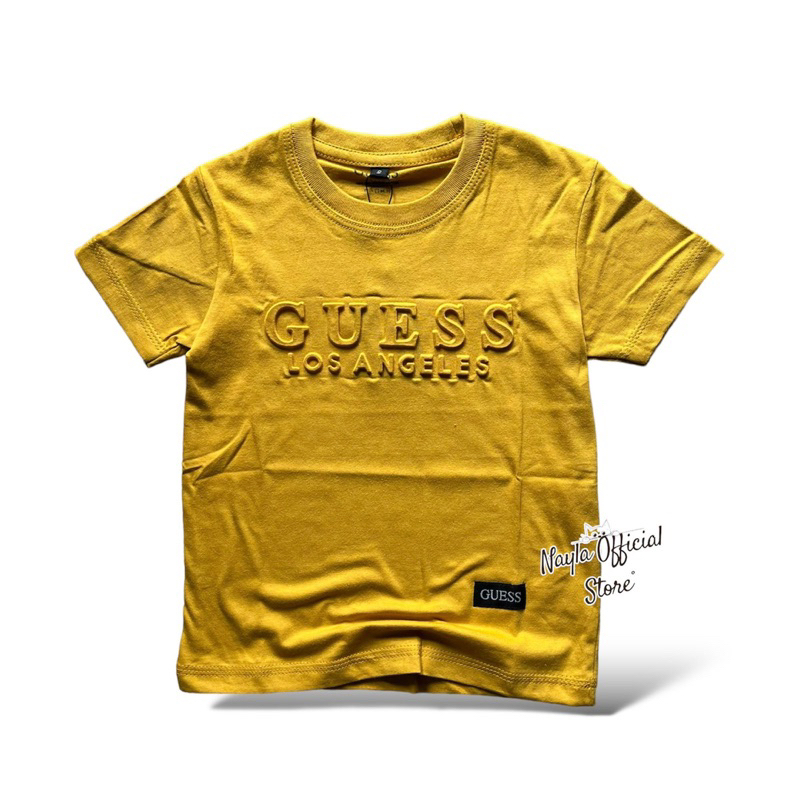 KAOS ANAK UNISEX GUESS DISTRO / TSHIRT ANAK / BAJU KAOS ANAK UNISEX / BAJU KAOS ANAK COWOK / BAJU KAOS ANAK PEREMPUAN / BAJU KAOS ANAK