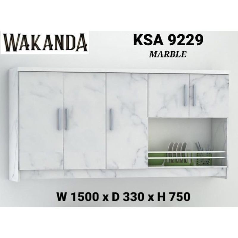 lemari gantung, rak piring gantung minimalis