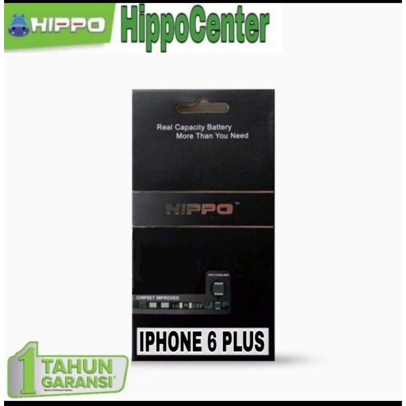 Hippo Baterai iPhone 6plus 2915 Mah