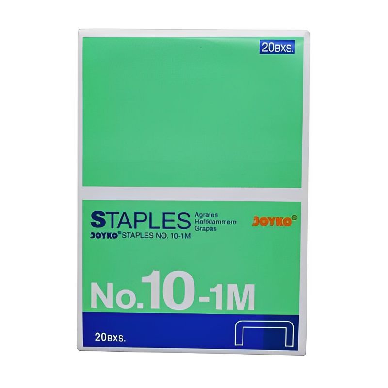 

ISI STAPLES JOYKO NO. 10 PER PAK (20BXS KECIL)