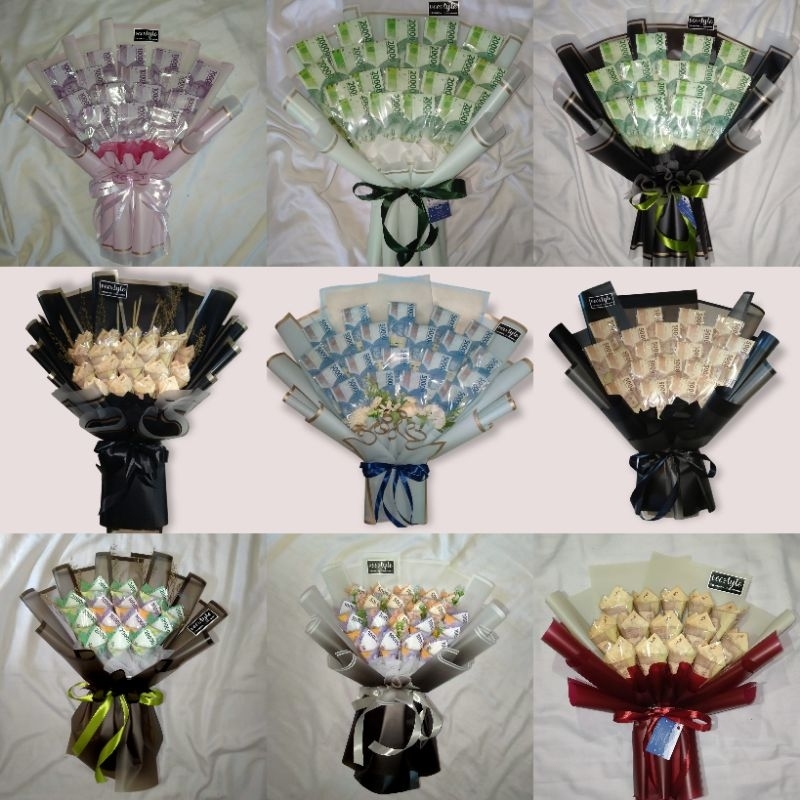 

BUKET UANG MONEY BOUQUET KOSONGAN MURAH SLEMAN - size L