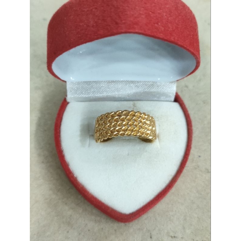 cincin tali air 3 gram emas muda