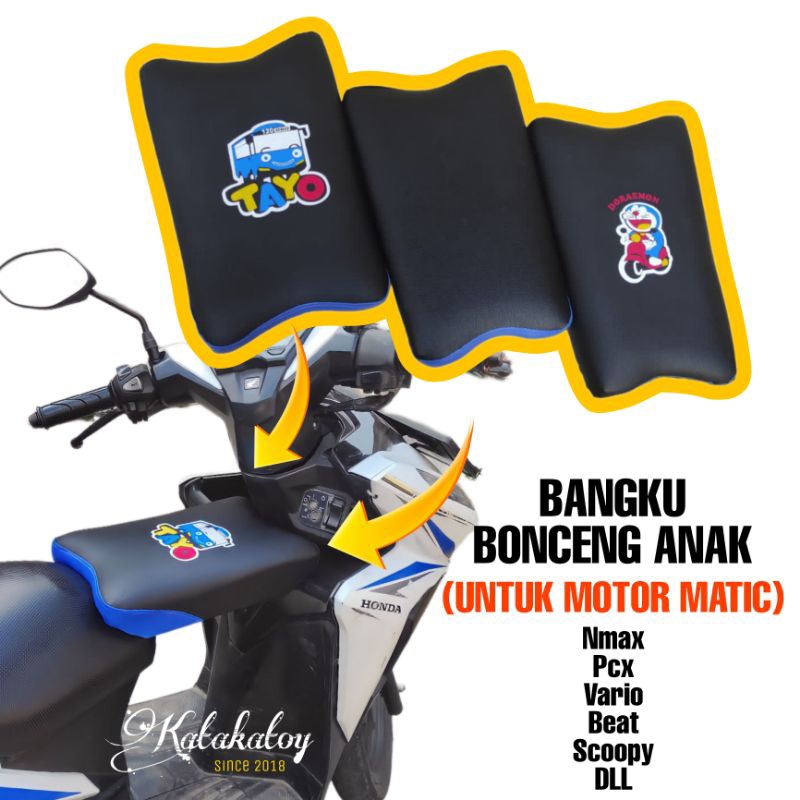BANGKU BONCONGAN ANAK Bangku Motor Anak Kursi Boncengan Anak Matic  Kursi Rotan Motor