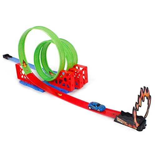 DIY Car Track Set Car Toy High Speed Race Tracks Toys Flexible Train Tracks Race