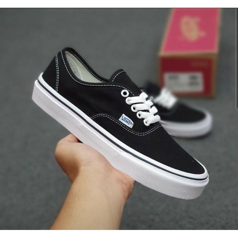 sepatu casual klasik cewek cowok vans authentic pria dan wanita import size 36-44