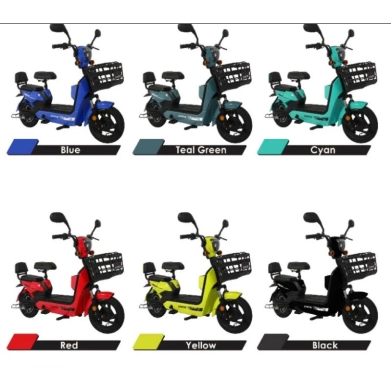 Sepeda Listrik Exotic GENIO EASTON S1 GROZA MX EDISON REGALE 350 watt