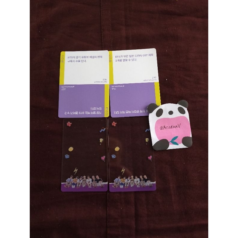 merch BTS official deco film DYKM deco kit