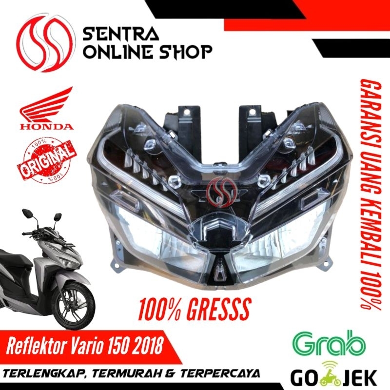 Reflektor lampu depan vario 150 all new 2018 2019 2020 original